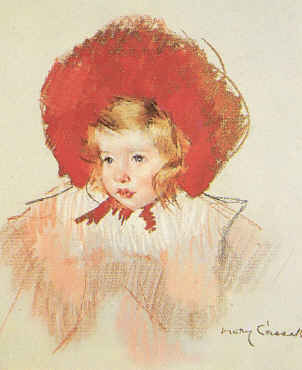 Mary Cassatt Child with Red Hat